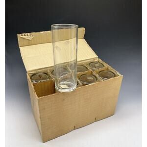 Vintage Radio‎ Brand Japan Hand Crafted Fine Glass Etched Glasses